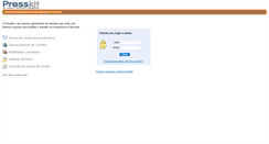Desktop Screenshot of admin.presskit.com.br